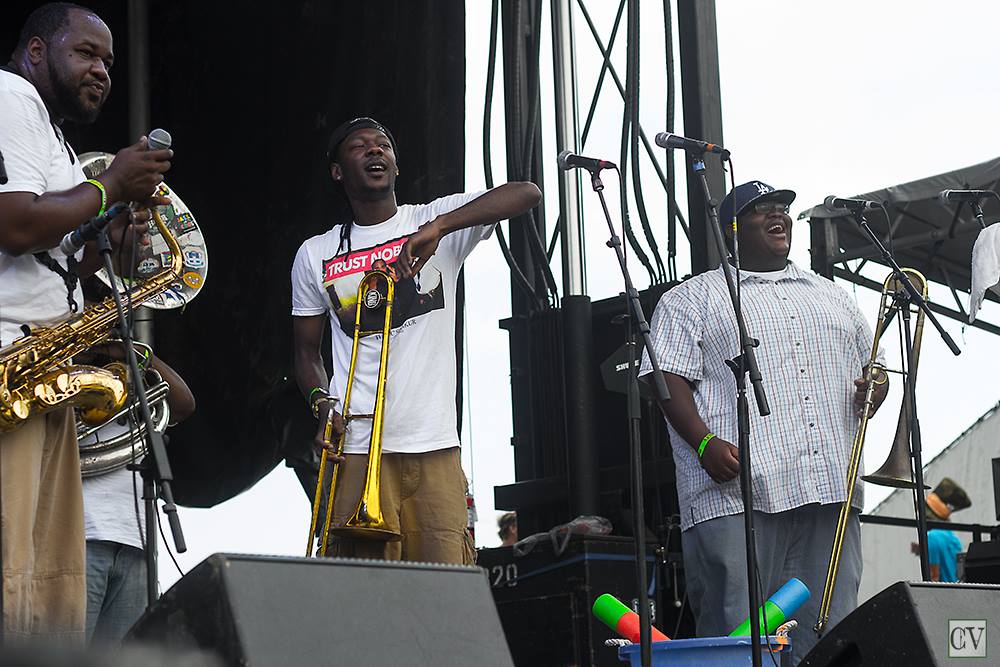The Soul Rebels at the 2013 All Good Music Festival. Photo by: Matthew McGuire