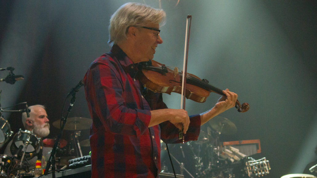 Darol Anger performing with The String Cheese Incident. Photo by: Matthew McGuire