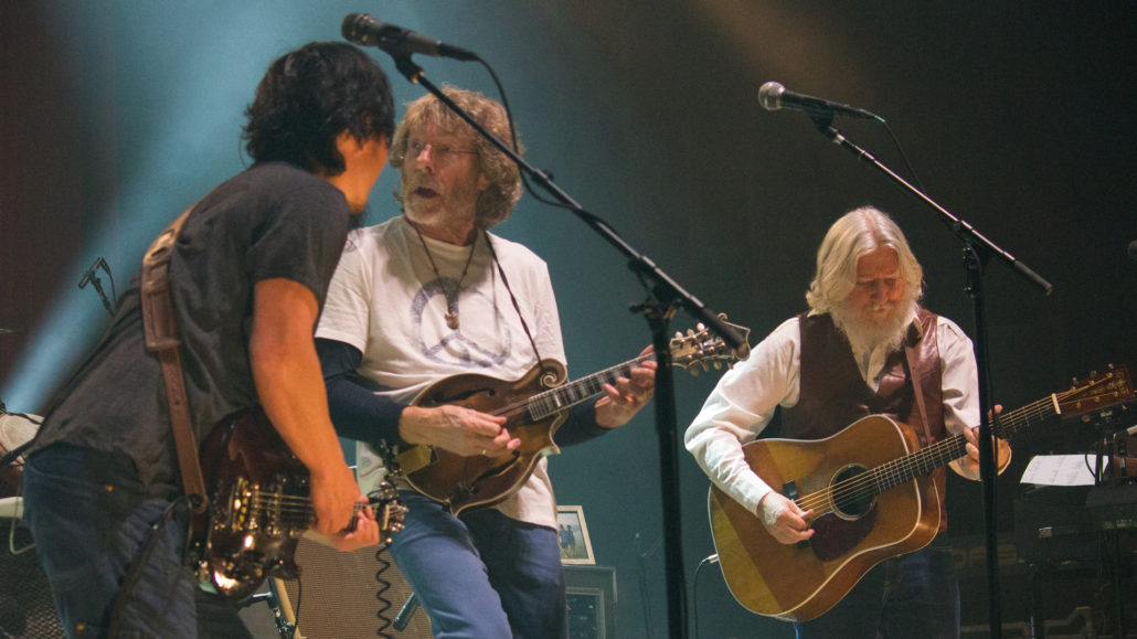 The String Cheese Incident performing with Sam Bush on Friday, December 28. Photo by: Matthew McGuire
