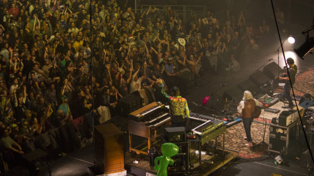 The String Incident performing at the 1st Bank Center in Broomfield, Colorado. Photo by: Matthew McGuire The String Incident performing at the 1st Bank Center in Broomfield, Colorado. Photo by: Matthew McGuire
