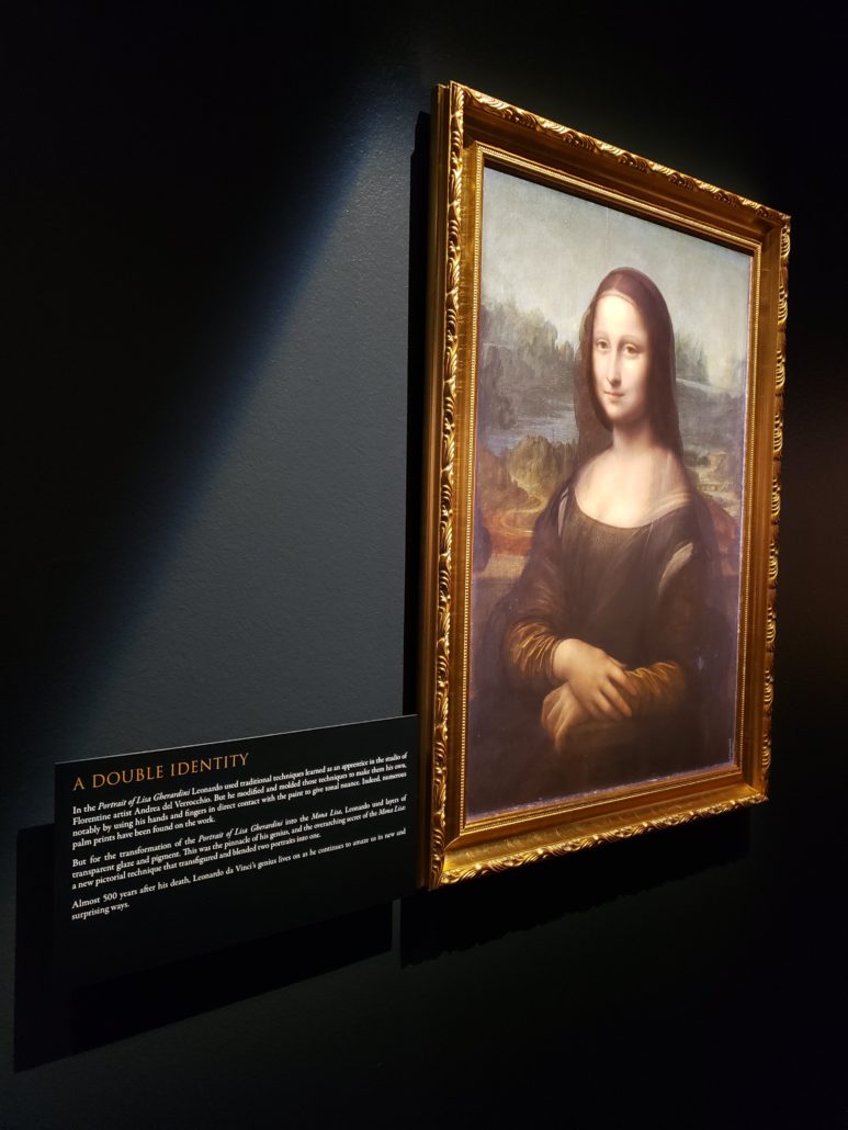 Leonardo da Vinci: 500 Years of Genius. Example of da Vinci's Mona Lisa. Photo by: Matthew McGuire