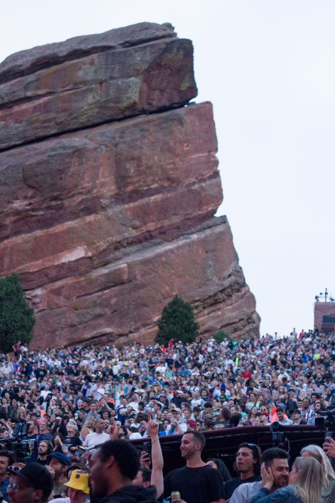 Red Rocks sold out crowd on Friday, June 14 2019. Photo by: Matthew McGuire