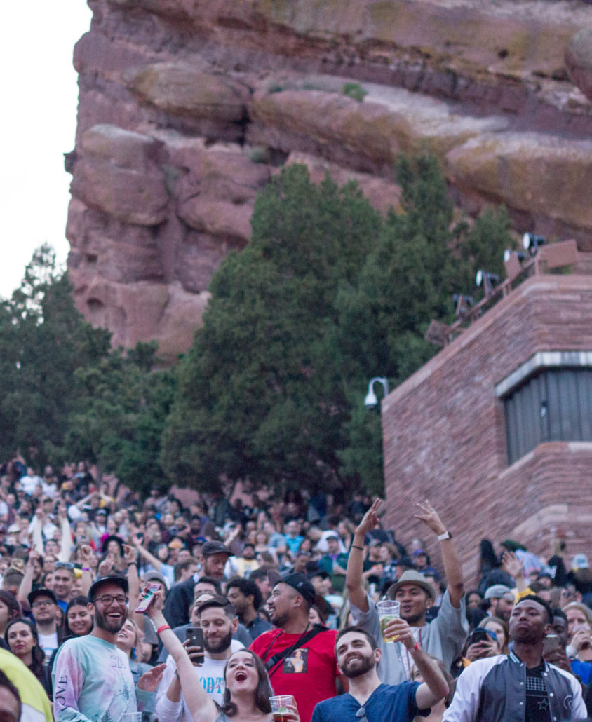 Red Rocks sold out crowd on Friday, June 14 2019. Photo by: Matthew McGuire