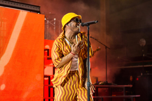 Anderson .Paak and The Free Nationals performing live at Red Rocks on Friday, June 14. Photo by: Matthew McGuire Anderson .Paak and The Free Nationals performing live at Red Rocks on Friday, June 14. Photo by: Matthew McGuire