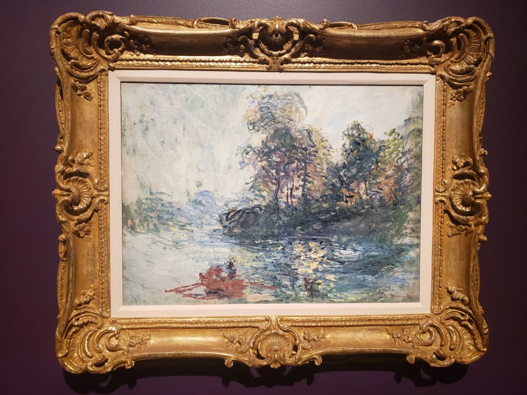 The River. Painted by Claude Monet in 1881. Photo by: Matthew McGuire
