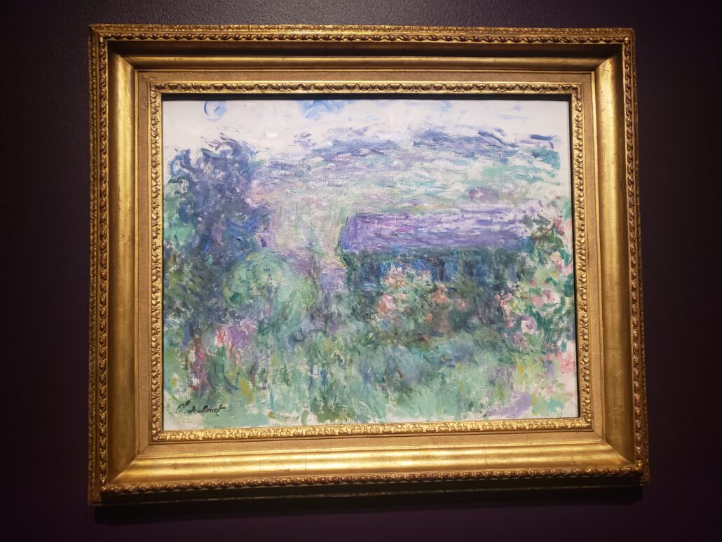 The House Seen through the Rose. Painted by Claude Monet in 1925-26. Photo by: Matthew McGuire