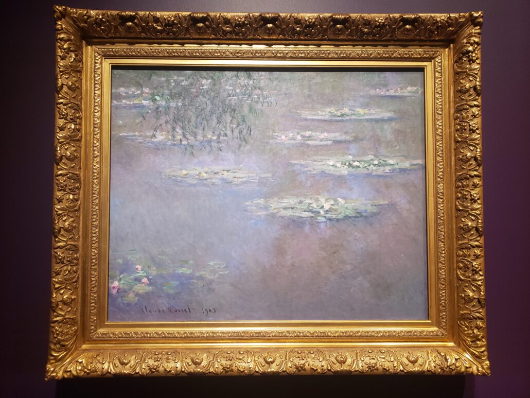 Water-Lilies. Painted by Claude Monet in 1903. Photo by: Matthew McGuire