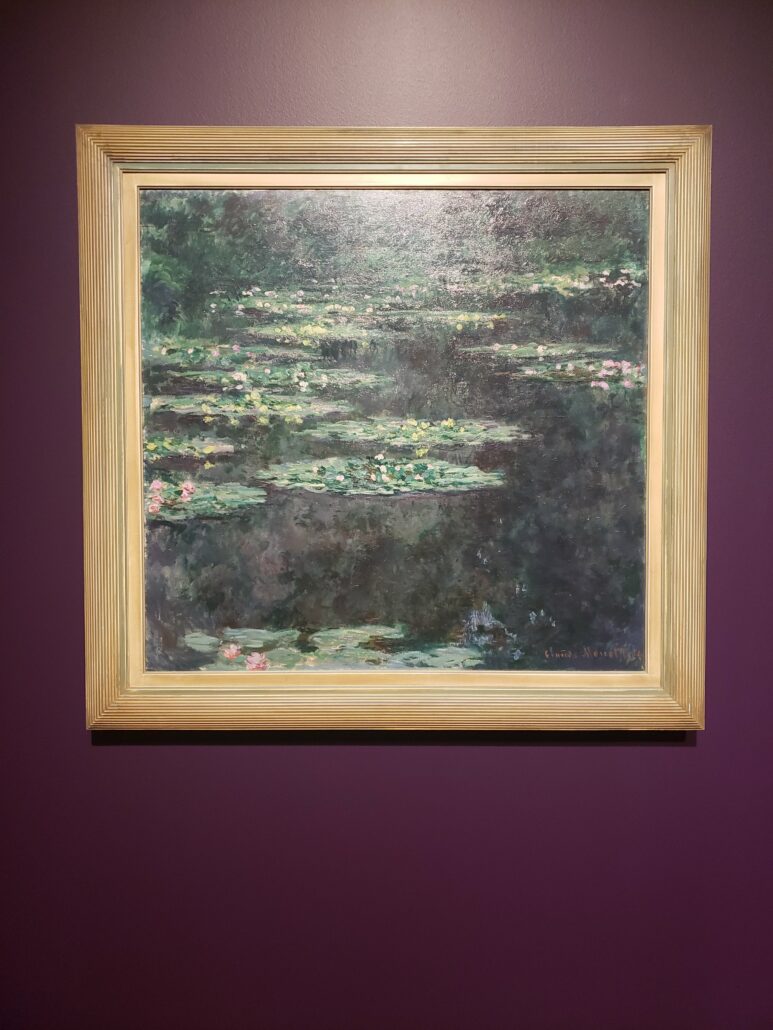 Water-Lilies. Painted by Claude Monet in 1904. Photo by: Matthew McGuire