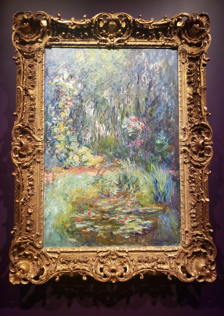 The Water-Lily Pond. Painted by Claude Monet in 1918. Photo by: Matthew McGuire