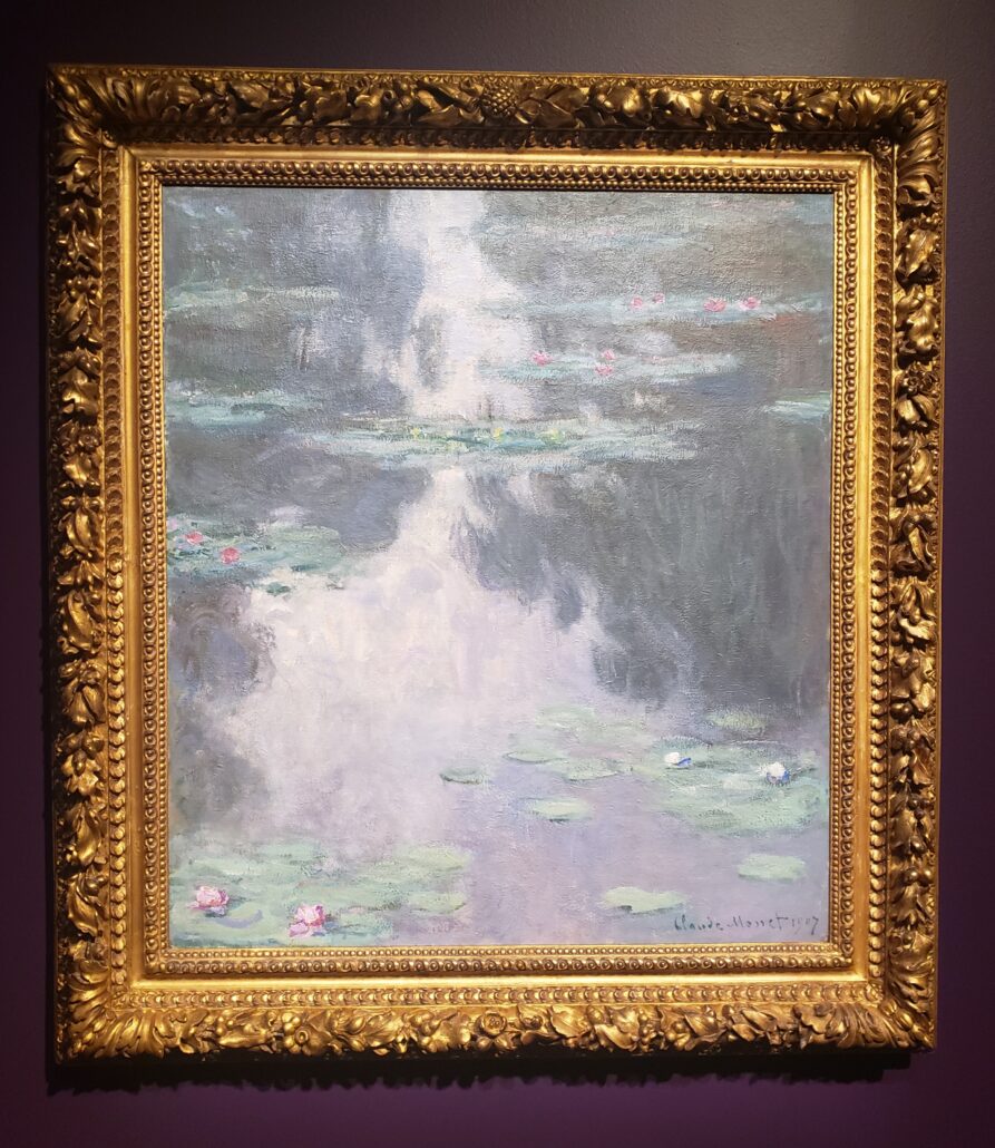 Water-Lilies. Painted by Claude Monet. Photo by: Matthew McGuire
