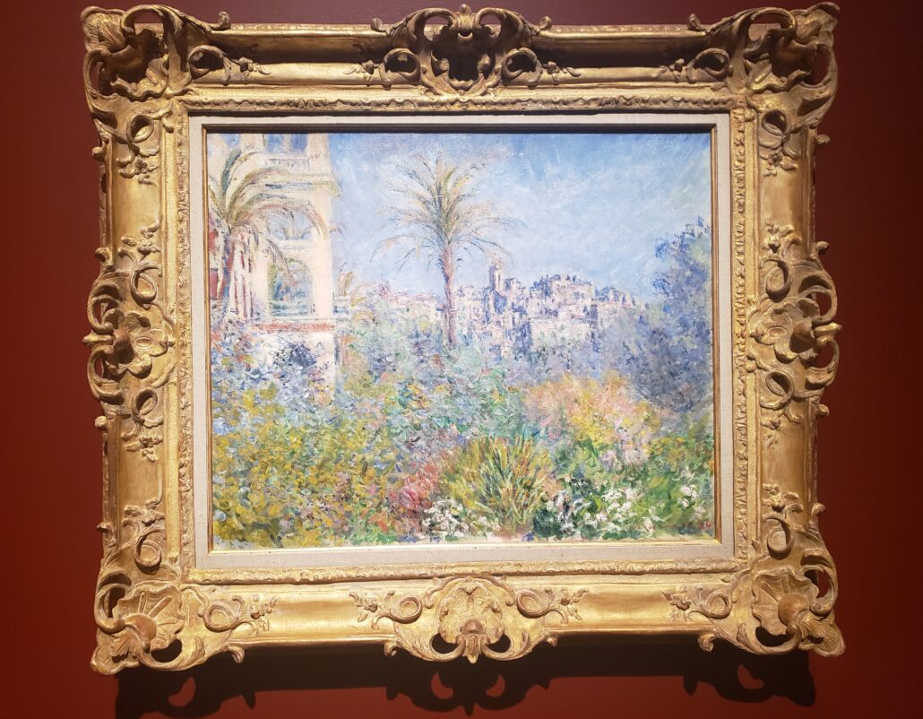 Villas at Bordighera. Painted by Claude Monet in 1884. Photo by: Matthew McGuire