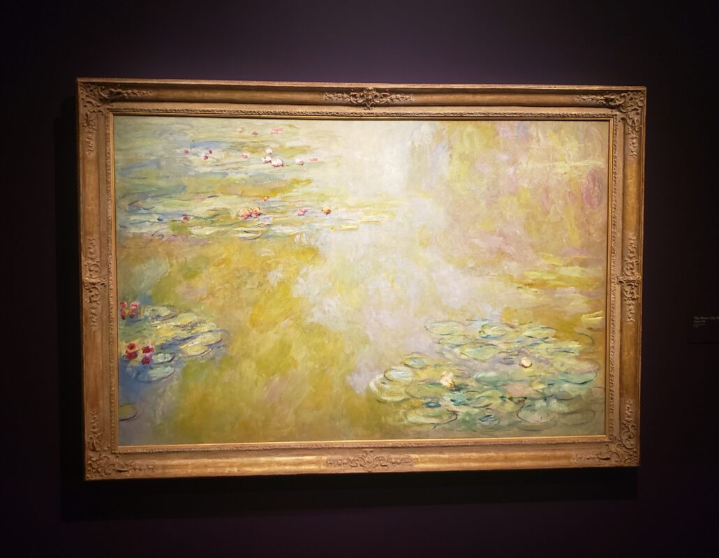 The Water - Lily Pond. Painting by Claude Monet in 1918. Photo by: Matthew McGuire
