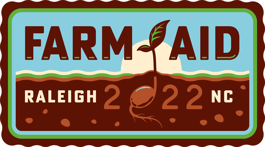 Farm Aid 2022 logo. Photo by Farm Aid