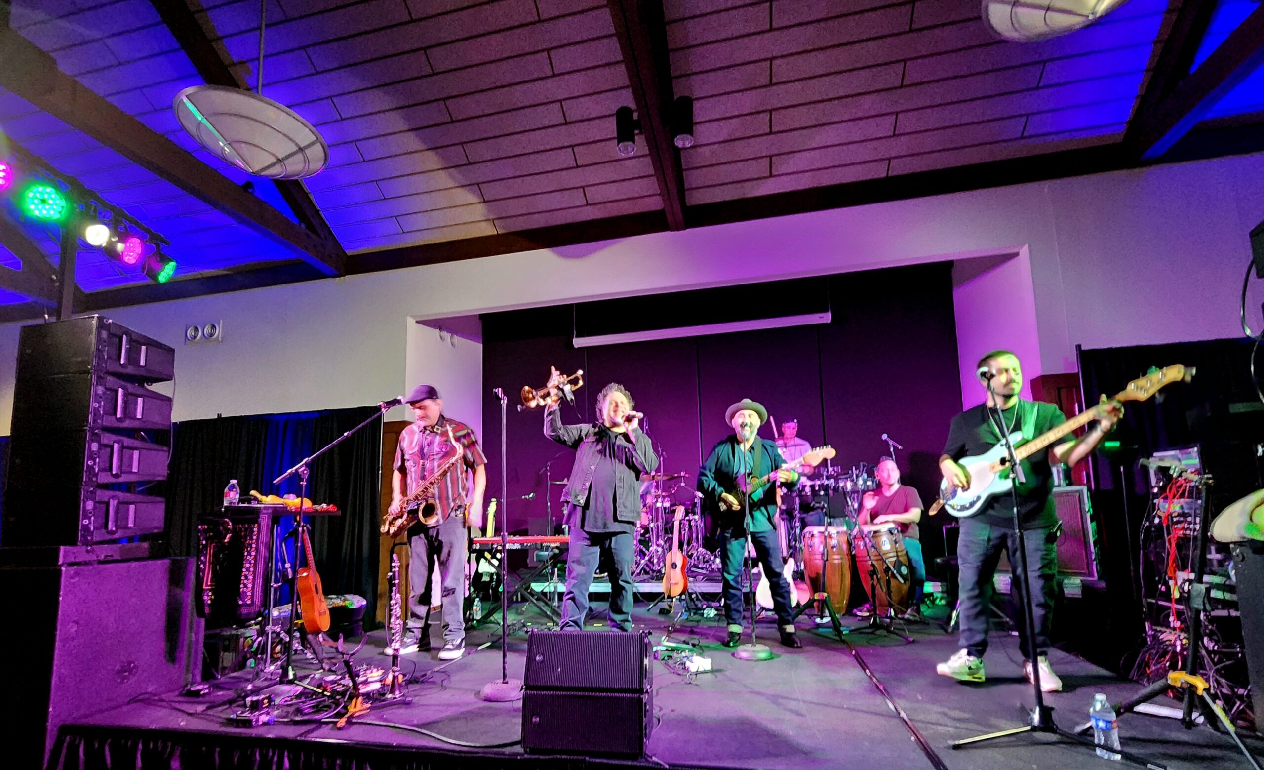 Ozomatli performing at Waco Family and Faith International Film Festival. Photo by: Matthew McGuire.
