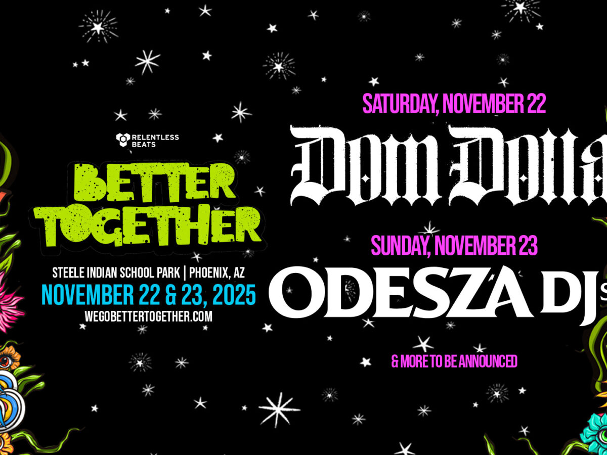 Dom Dolla and ODESZA will headline the Better Together festival on
