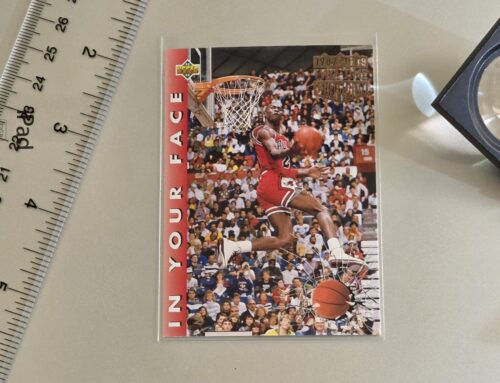 Self-Grading Sports Cards: 1992-93 Upper Deck Michael Jordan In Your Face