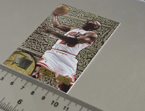 Self-Grading Sports Cards: 1995-96 Fleer Metal Silver Spotlight #13