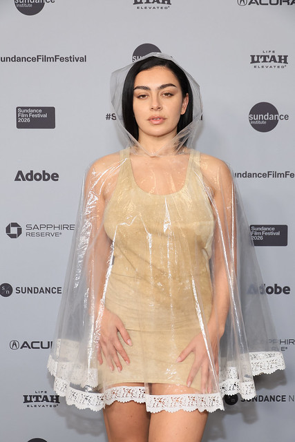 Charli xcx attends the premiere of The Gallerist by Cathy Yan, an official selection of the 2026 Sundance Film Festival. © 2026 Sundance Institute | photo by Jemal Countess