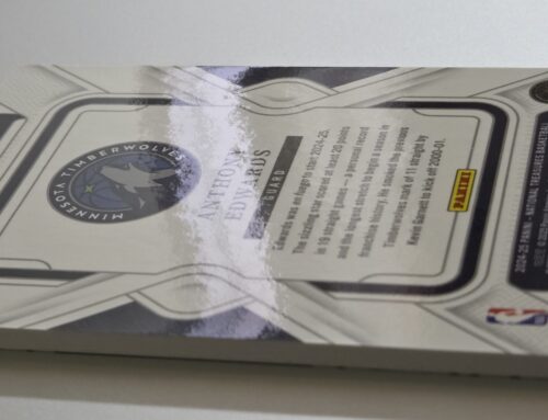 Self-Graded Sports Cards: 2024-25 Panini National Treasures Anthony Edwards /25