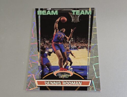 Self-Graded Sports Cards: 1992 Stadium Club Beam Team Dennis Rodman