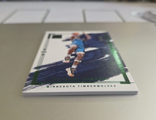 Self-Graded Sports Cards: 2023-24 Panini Impeccable Green /35 Anthony Edwards