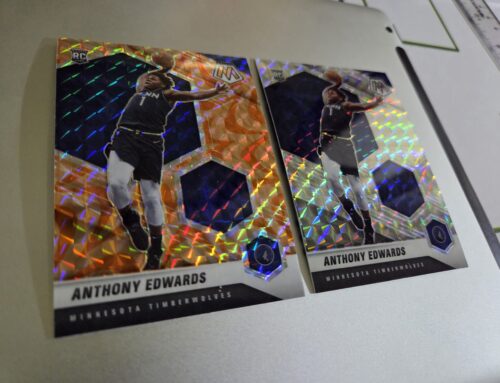 Self-Graded Sports Cards: 2020-21 Panini Mosaic Anthony Edwards