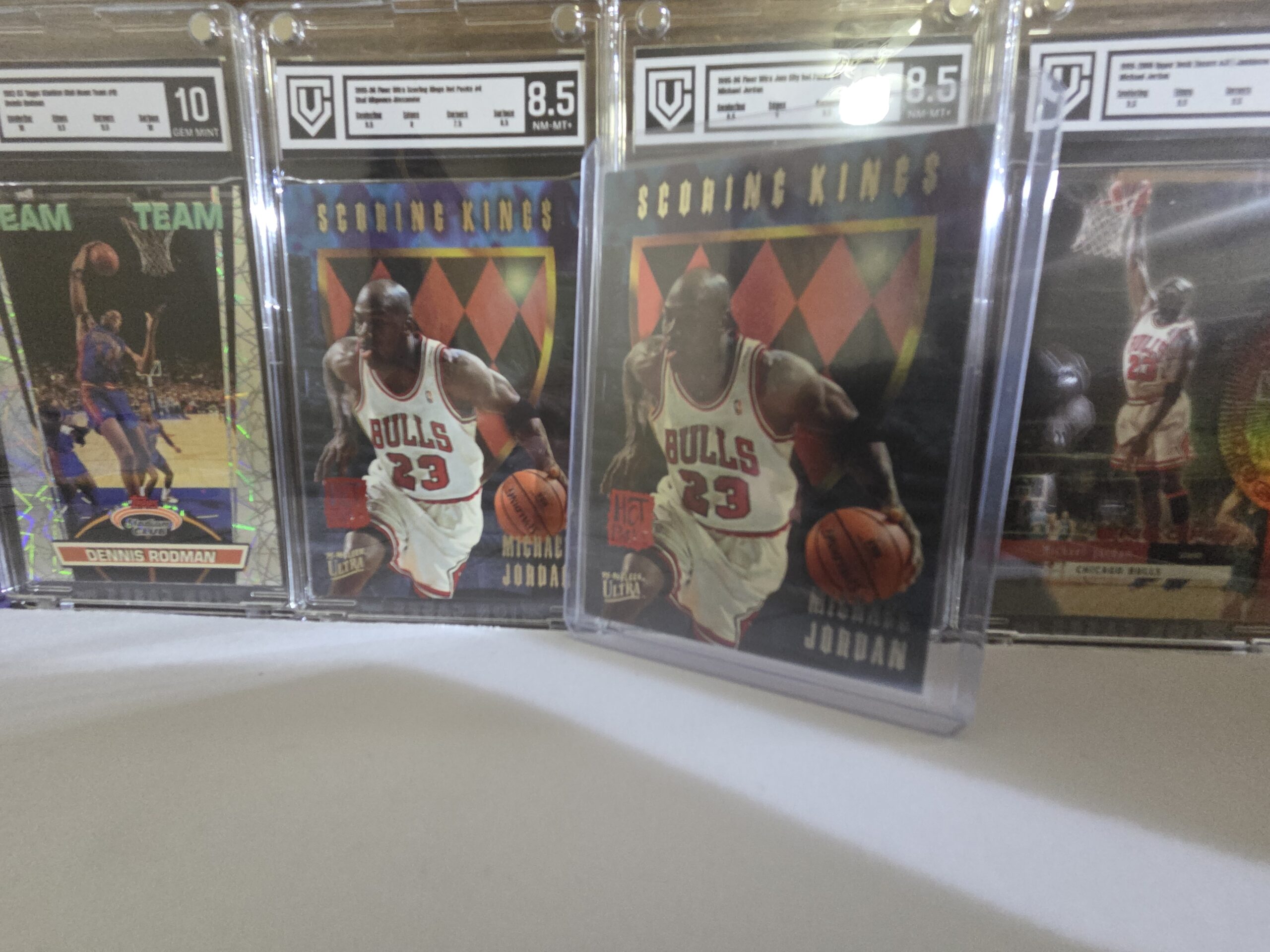 1995-96 Fleer Ultra Scoring Kings Hot Packs Michael Jordan