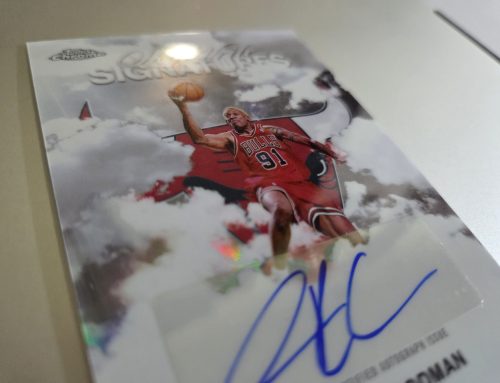 Self-Graded Sports Cards: 2025-26 Topps Chrome Sky Write Refractor Autograph Dennis Rodman