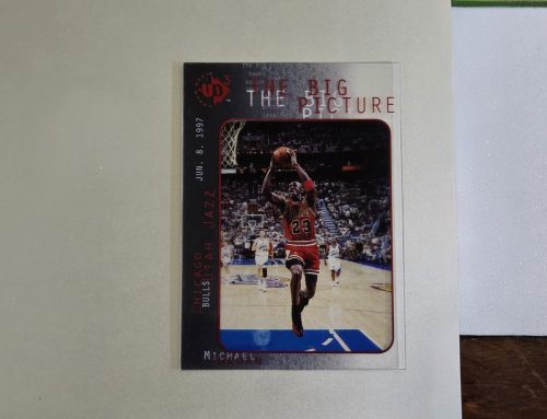1997-98 Upper Deck UD3 “The Big Picture” #45 Michael Jordan | Self-Graded Sports Cards