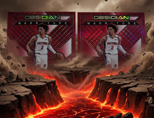 2021-22 Panini Obsidian Magnitude Red Flood Cade Cunningham | Self-Graded Sports Cards