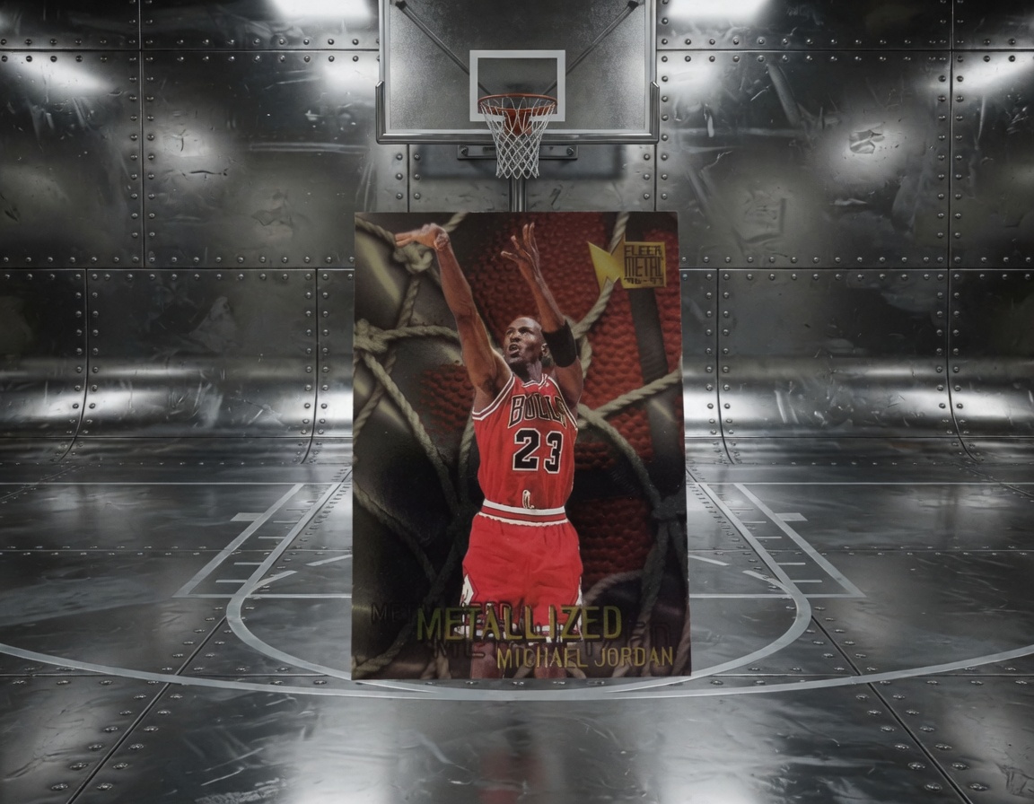 1996-97 Fleer Metal Metallized Michael Jordan | Self-Graded Sports Cards