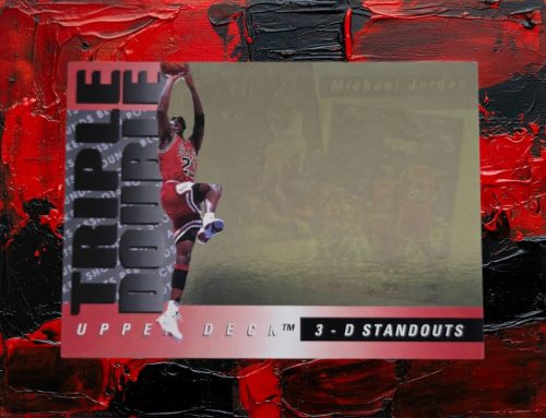 1993 Upper Deck Triple Double 3-D Standouts #TD2 Michael Jordan | Self-Graded Sports Cards