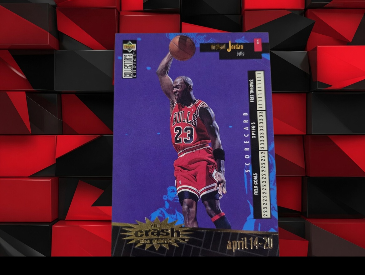 1996-97 Upper Deck Collector’s Choice “You Crash the Game” #C30 Michael Jordan