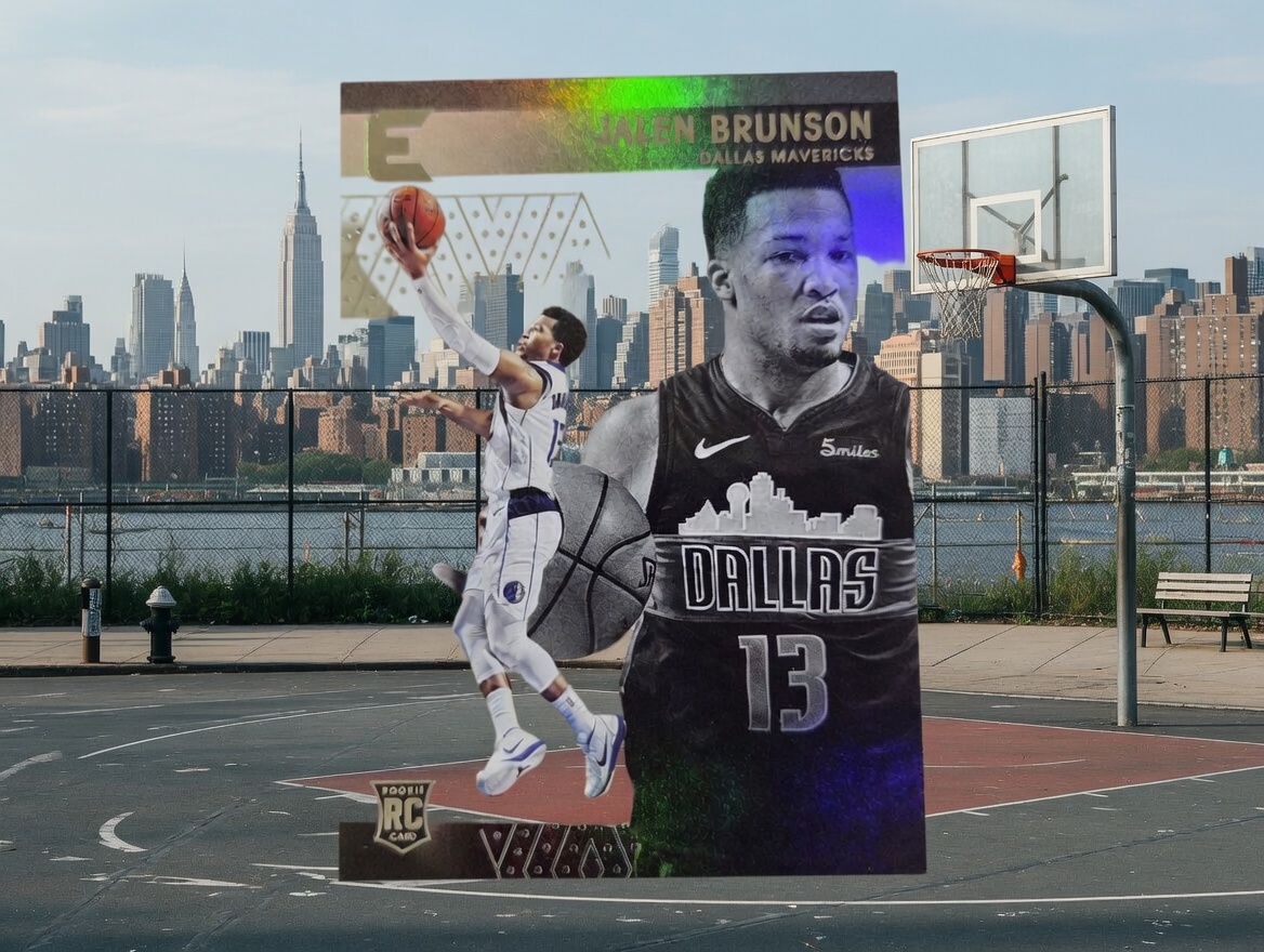 2018-19 Panini Chronicles Essentials Jalen Brunson | Self-Graded Sports Cards
