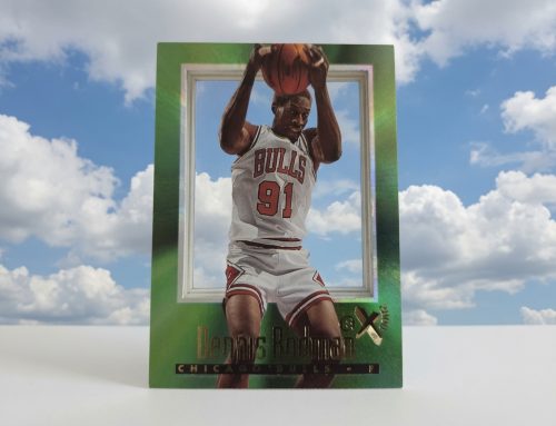 1996-97 SkyBox E-X2000 #11 Dennis Rodman | Self-Graded Sports Cards