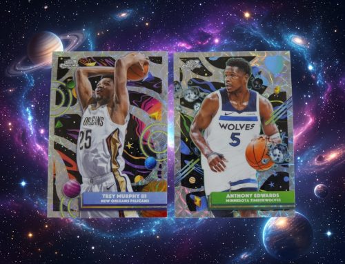 2025-26 Topps Cosmic Chrome Anthony Edwards and Trey Murphy III | Self-Graded Sports Cards
