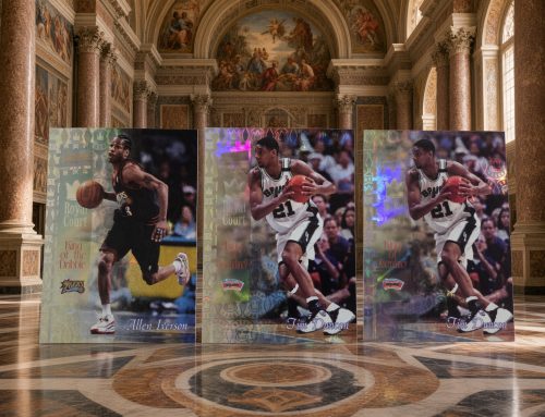 1998-99 Topps Stadium Club Royal Court Allen Iverson and Tim Duncan | Self-Graded Sports Cards