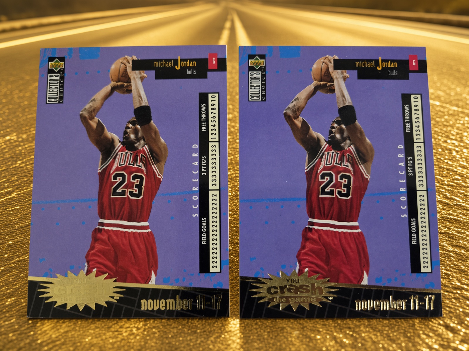 1996-97 Upper Deck Collector’s Choice You Crash the Game Gold Michael Jordan | Self-Graded Sports Cards