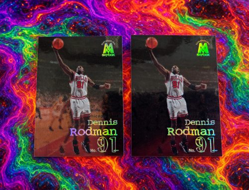 1998-99 SkyBox Molten Metal Supernatural Dennis Rodman 2x | Self-Graded Sports Cards