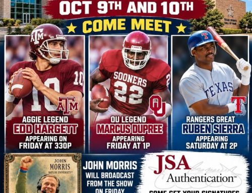 Texas Sports Hall of Fame Hosts Sports Card Event in Waco, Texas